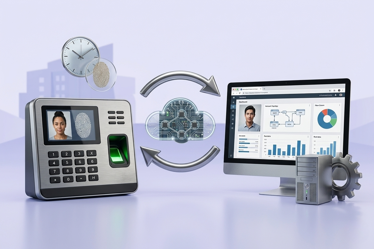 كيف يتم ربط BioTime مع Odoo بشكل صحيح؟