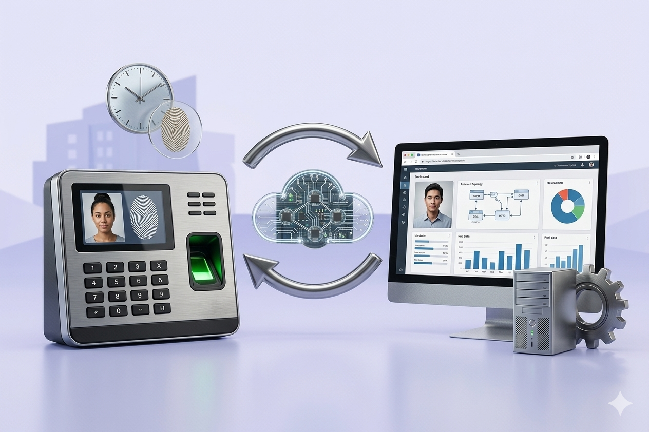 كيف يتم ربط BioTime مع Odoo بشكل صحيح؟