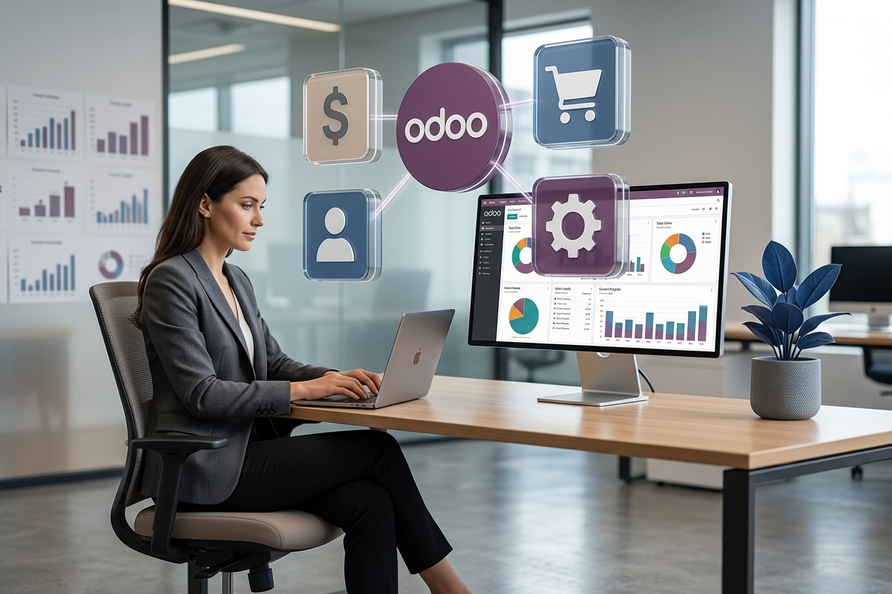 ما هو نظام Odoo ERP للشركات؟