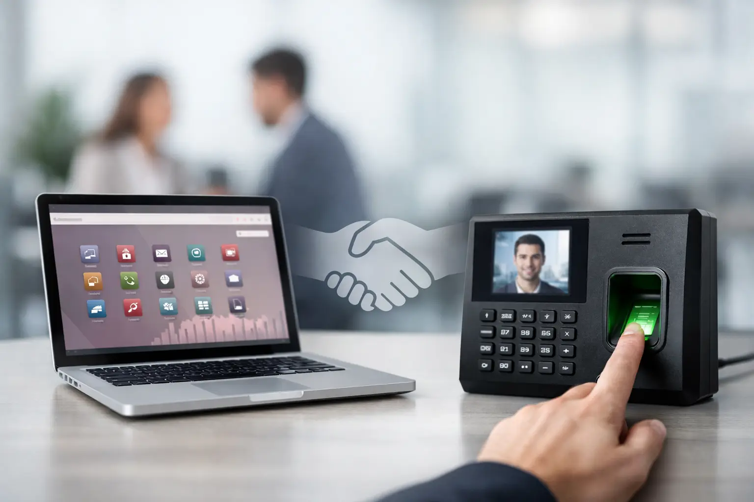 تكامل أودو مع BioTime لإدارة الحضور