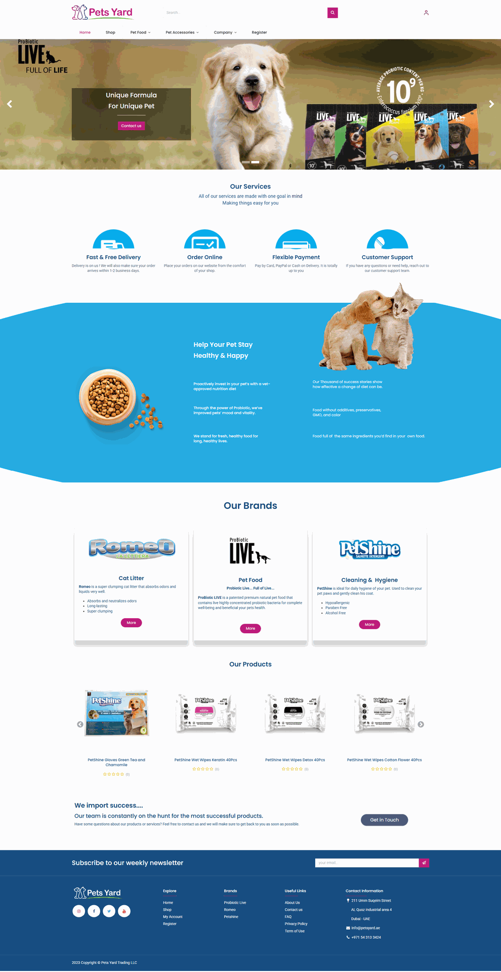 Wholesale / Pet Supplies